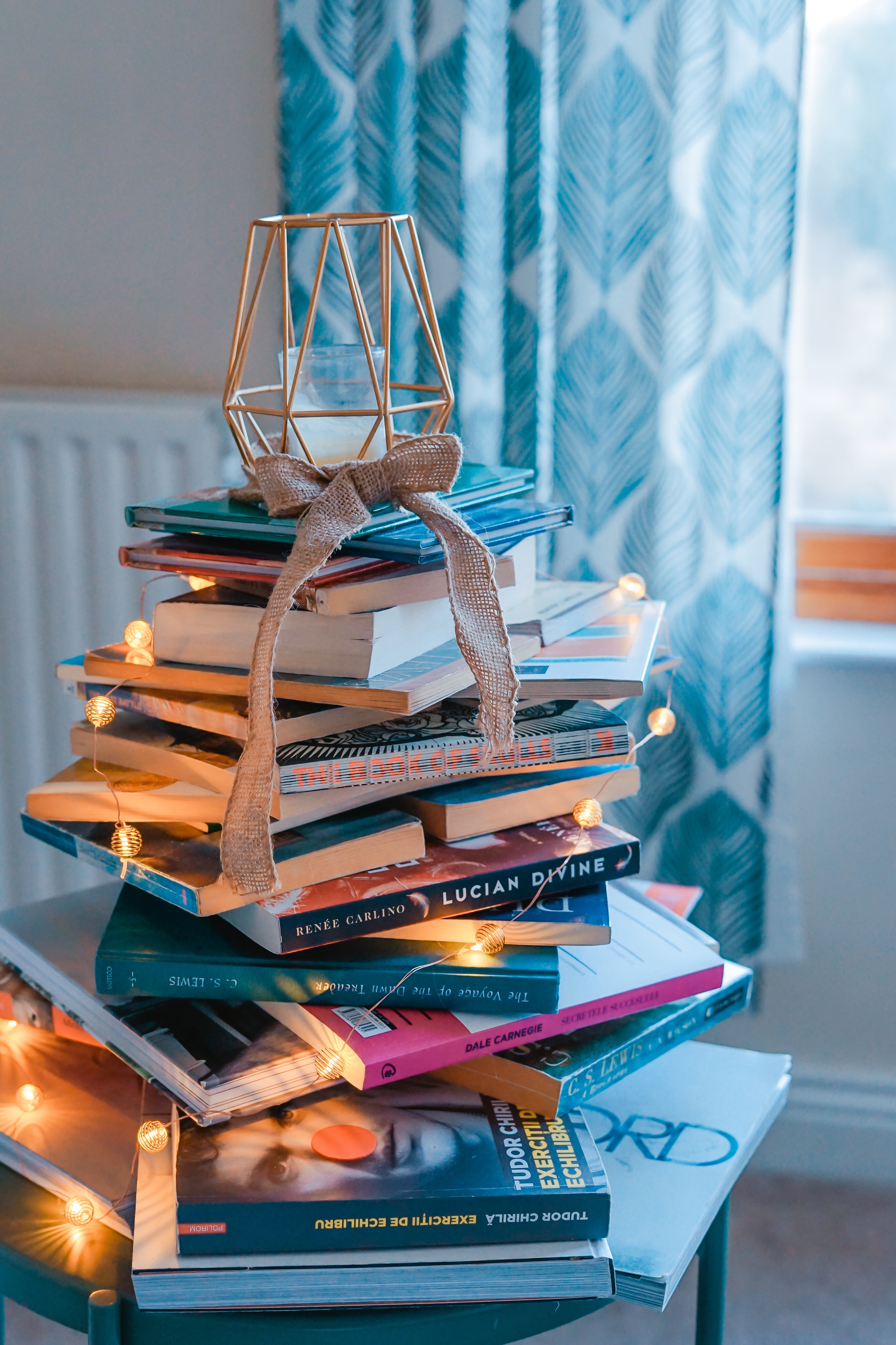 Book tower