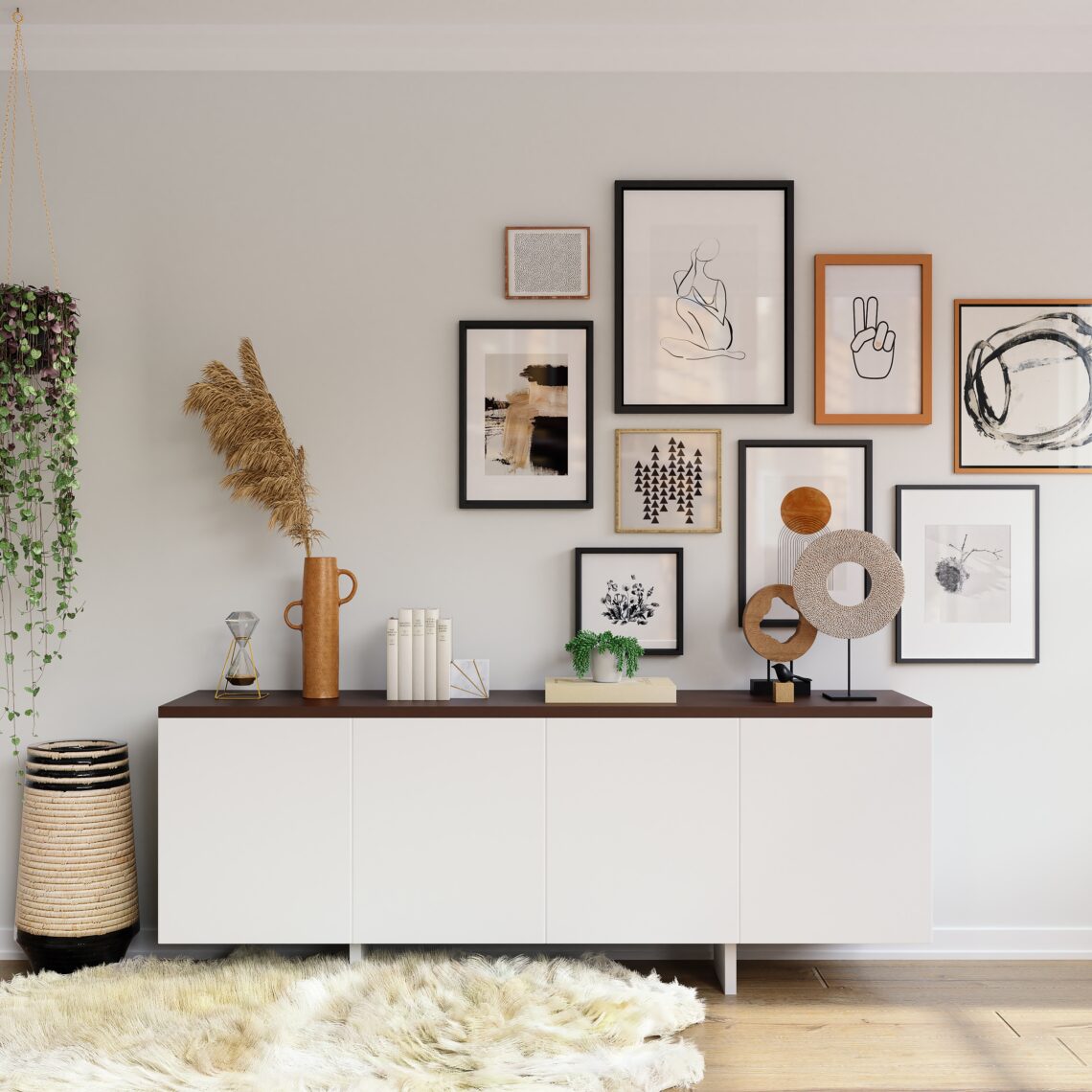 Gallery wall