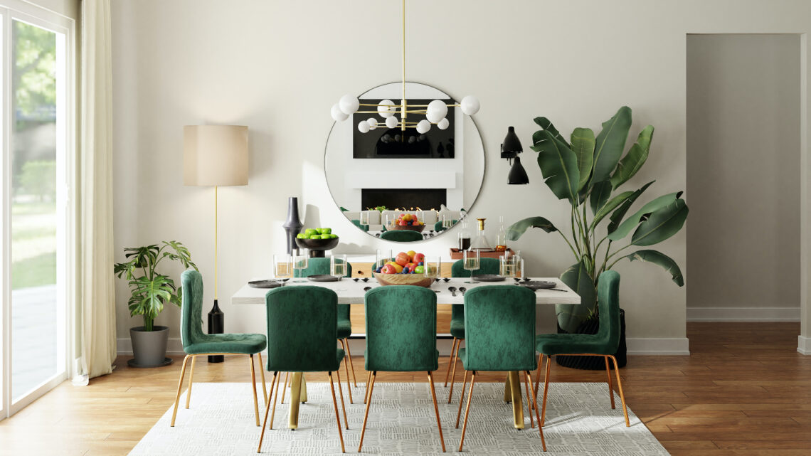 Mid century dining room