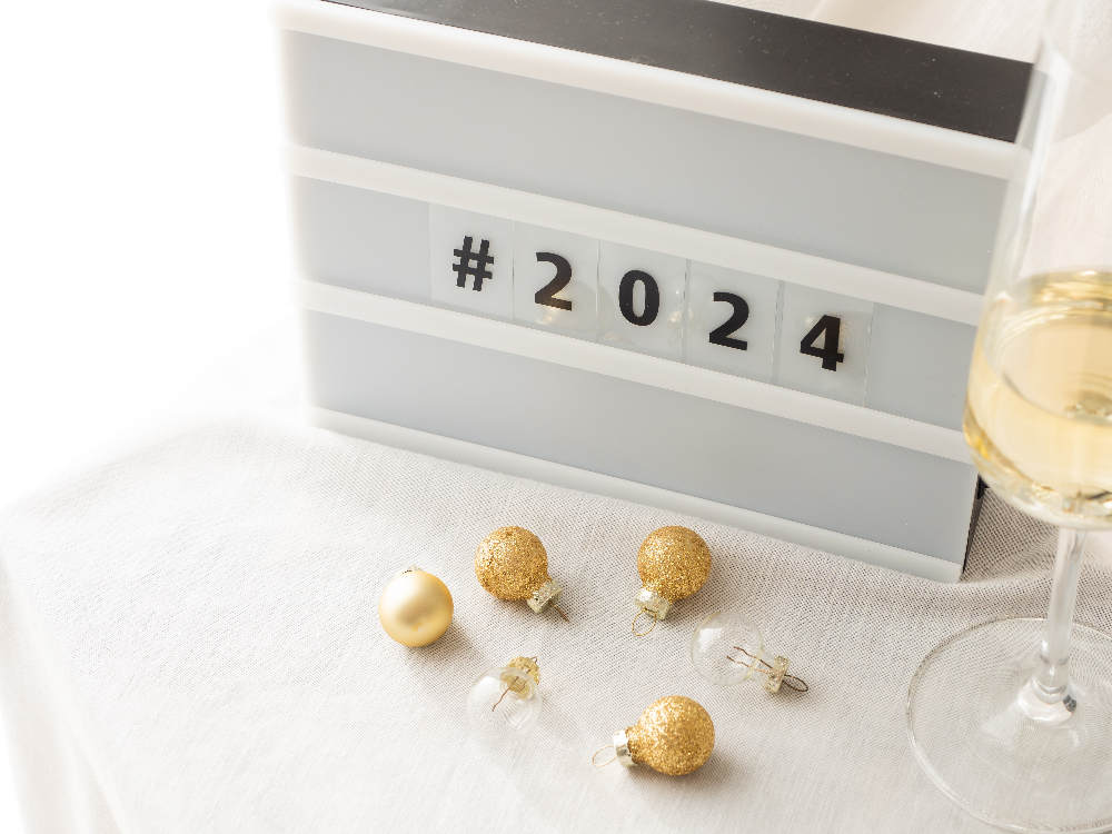 Sign with 2024