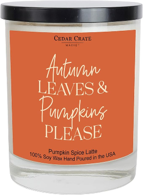 Autumn Leaves Soy Candle