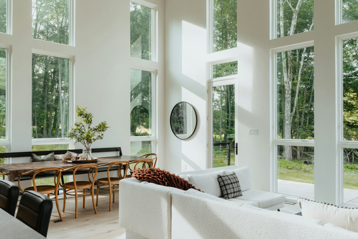 Bright and airy living room