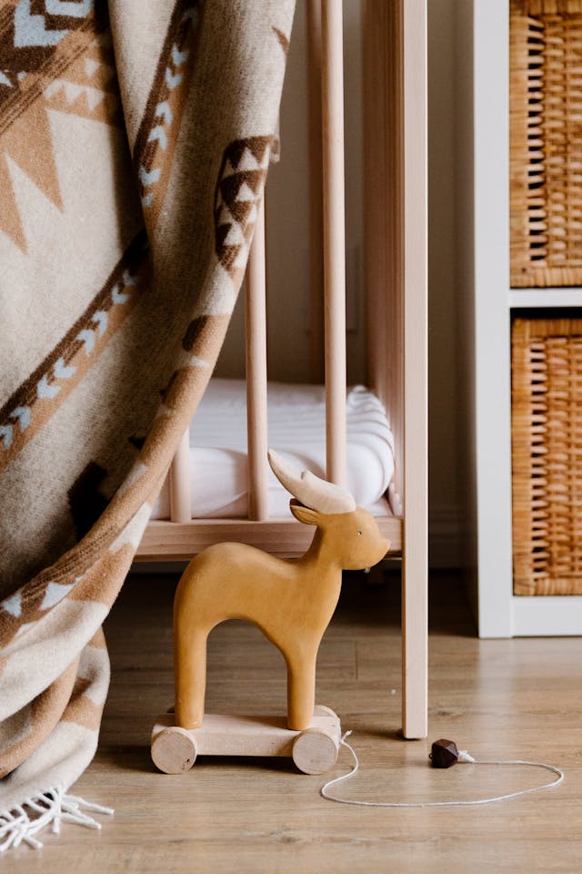 toy horse on the floor
